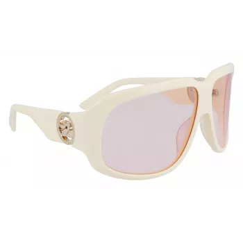 Longchamp LO736S-109 Sieviešu lielizmēra kvadrātveida saulesbrilles Havana Brūns gradients