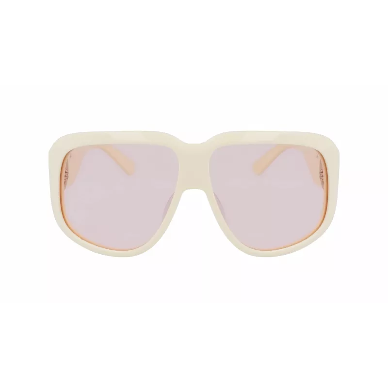 Longchamp LO736S-109 Sieviešu lielizmēra kvadrātveida saulesbrilles Havana Brūns gradients