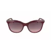 Longchamp LO738S sieviešu saulesbrilles – Havana acetāta rāmis, brūnas gradienta lēcas, UV400, 53/18/140 mm