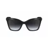 LONGCHAMP LO742S-001 Sieviešu saulesbrilles - Melns rāmis, Gradienta pelēkas lēcas, 54mm