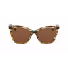 LONGCHAMP LO742S-N-211 Sieviešu kvadrātveida acetāta saulesbrilles Havana brūns gradients 54mm