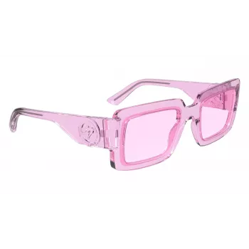 LONGCHAMP LO743S5323650 Sieviešu kvadrātveida acetāta saulesbrilles 53/23/140 mm