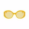 LONGCHAMP LO758S-741 Sieviešu kvadrātveida acetāta saulesbrilles Havana brūns gradients 53mm