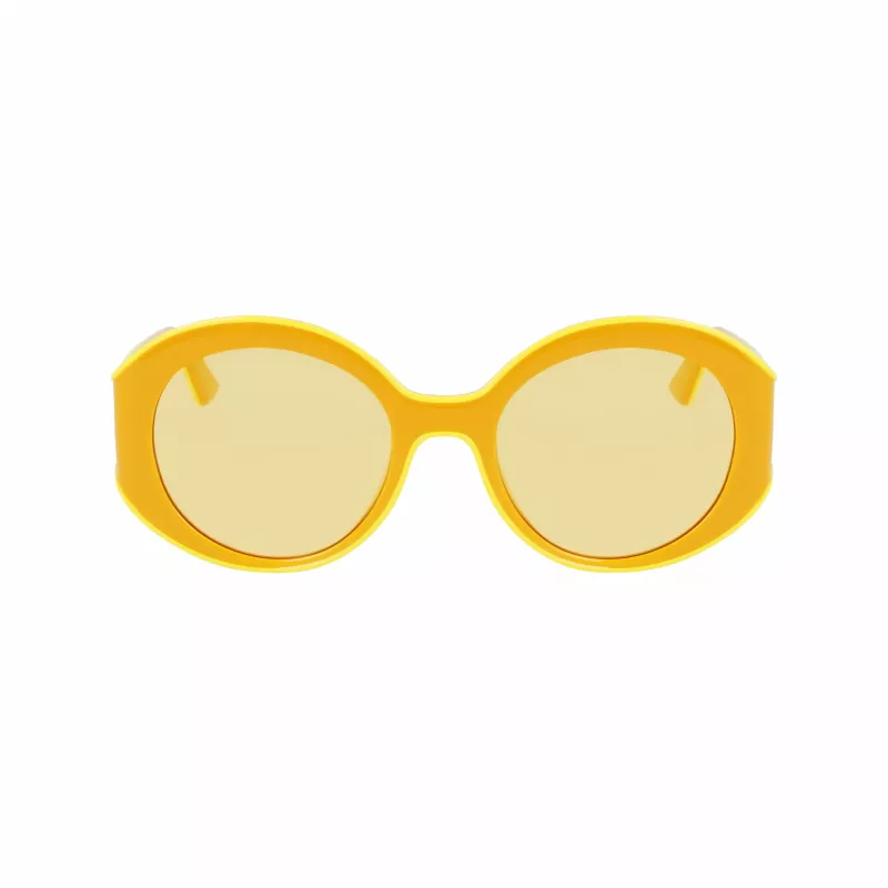 LONGCHAMP LO758S-741 Sieviešu kvadrātveida acetāta saulesbrilles Havana brūns gradients 53mm