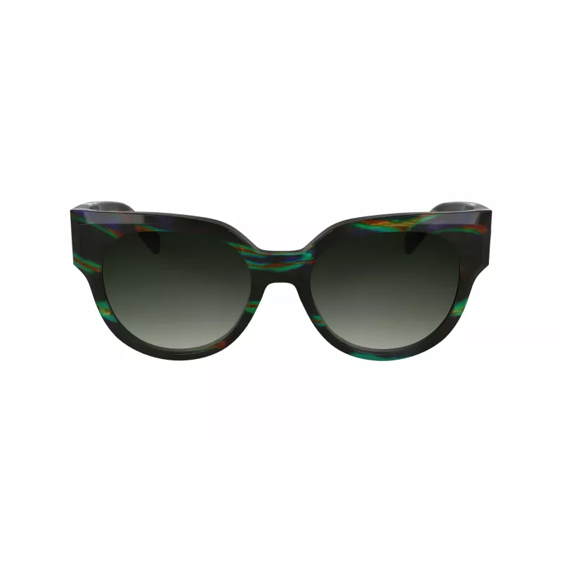 Longchamp LO779S-009 Sieviešu saulesbrilles, acetāta rāmis, 53/19/140 mm, UV400 aizsardzība