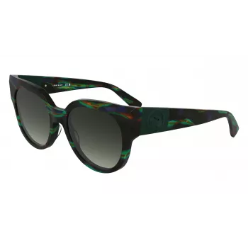 Longchamp LO779S-009 Sieviešu saulesbrilles, acetāta rāmis, 53/19/140 mm, UV400 aizsardzība