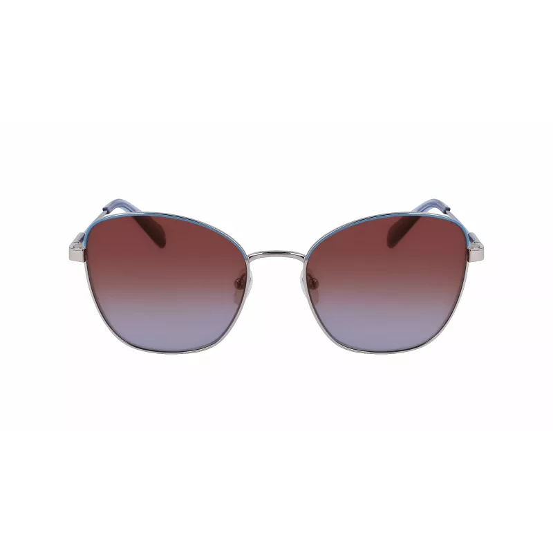 Longchamp sieviešu LO164S-043 Havana acetāta kvadrātveida saulesbrilles (57/19/140 mm)