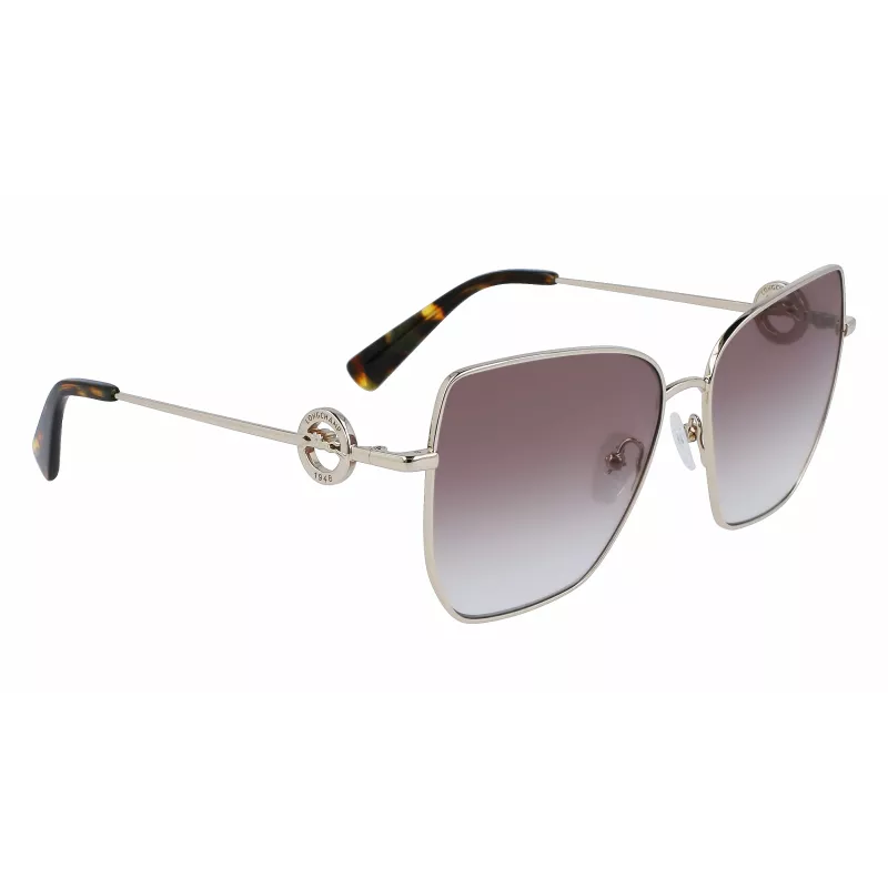 LONGCHAMP Sieviešu LO169S5815724 Kaķacs formas saulesbrilles Havana Brūns gradients 58mm