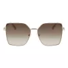LONGCHAMP Sieviešu LO173SN571570 Taisnstūra Acetāta Saulesbrilles 57mm