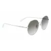 Longchamp sieviešu saulesbrilles LO157SA-452 - zils rāmis, pelēkas gradienta lēcas - 58/18/140 mm