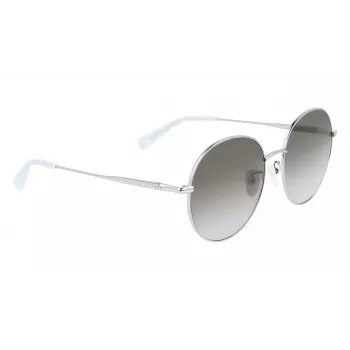 Longchamp sieviešu saulesbrilles LO157SA-452 - zils rāmis, pelēkas gradienta lēcas - 58/18/140 mm