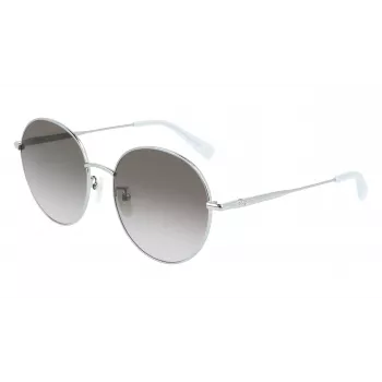 Longchamp sieviešu saulesbrilles LO157SA-452 - zils rāmis, pelēkas gradienta lēcas - 58/18/140 mm