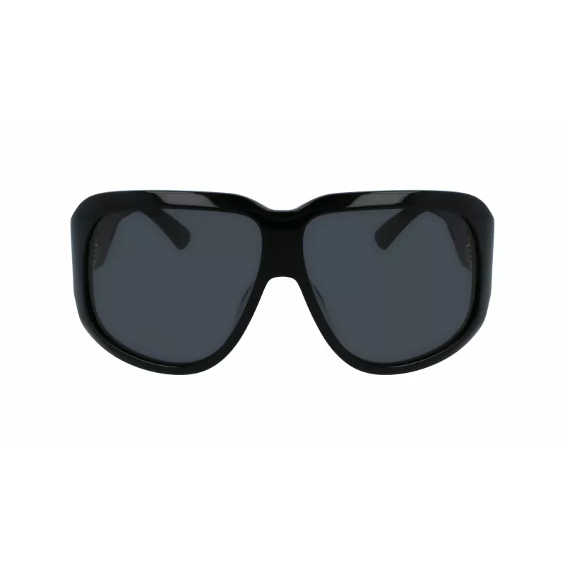 Longchamp sieviešu saulesbrilles LO736S-1 - tauriņa acetāta rāmis ar UV400 aizsardzību - lēcas 67mm, tiltiņš 11mm, kājiņas 125mm