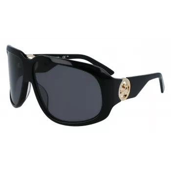 Longchamp sieviešu saulesbrilles LO736S-1 - tauriņa acetāta rāmis ar UV400 aizsardzību - lēcas 67mm, tiltiņš 11mm, kājiņas 125mm