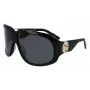 Longchamp sieviešu saulesbrilles LO736S-1 - tauriņa acetāta rāmis ar UV400 aizsardzību - lēcas 67mm, tiltiņš 11mm, kājiņas 125mm