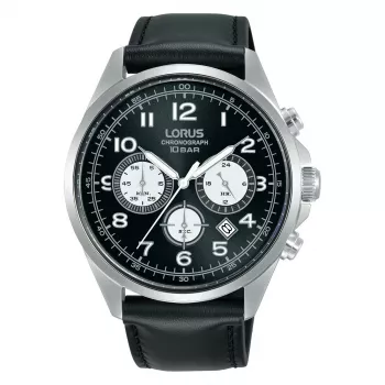 Lorus vīriešu kvarca pulkstenis RT311KX9 - zils ciparnīca, nerūsējošais tērauds, 43 mm