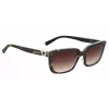 LOVE MOSCHINO Sieviešu saulesbrilles MOL042S086F3H - Havana acetāta rāmis, brūnas gradienta polikarbonāta lēcas, 53/17/145 mm