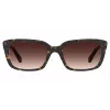 LOVE MOSCHINO Sieviešu saulesbrilles MOL042S086F3H - Havana acetāta rāmis, brūnas gradienta polikarbonāta lēcas, 53/17/145 mm
