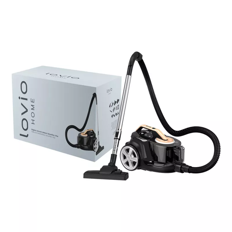 Lovio LVCVC003 VacuuFlex L Plus Rokas putekļsūcējs automašīnai 12V 120W 5000Pa Melns