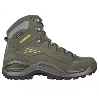 LOWA Renegade EVO GTX Mid pārgājienu zābaki Olive/Mustard