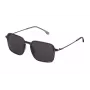 LOZZA MAN SL4214M546S9P Saulesbrilles Taisnstūra Acetāts Melns Rāmis Polarizētas Pelēkas Lēcas UV400 54/20/145 mm