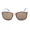 LOZZA SL2199 Unisex saulesbrilles - Taisnstūra acetāta rāmis UV400 aizsardzība - 57/20/135 mm