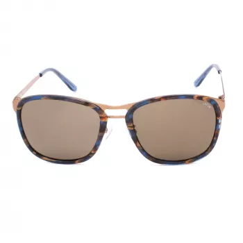 LOZZA SL2199 Unisex saulesbrilles - Taisnstūra acetāta rāmis UV400 aizsardzība - 57/20/135 mm