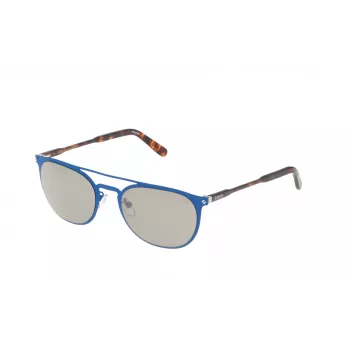 LOZZA SL2235M53RD5X Unisex saulesbrilles - Acetāta rāmis, UV400 aizsardzība, 53 mm lēcas
