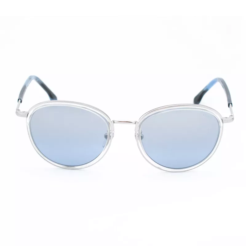 LOZZA SL2254M-579X Unisex saulesbrilles, Havana acetāta rāmis, brūnas gradienta lēcas, 52 mm