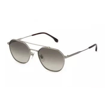 LOZZA SL240956P8AF Vīriešu taisnstūra acetāta saulesbrilles 56/19/145 mm UV400