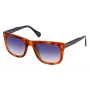 LOZZA SL4006M5209BG Unisex saulesbrilles - Melns acetāta rāmis, pelēkas polikarbonāta lēcas, UV400 aizsardzība, 52 mm lēcu platums