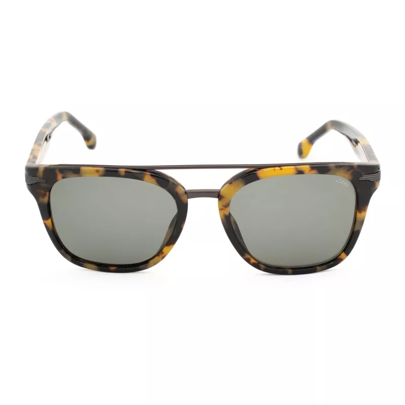 LOZZA SL4112M-0960 Vīriešu saulesbrilles Havana Taisnstūra Acetāts Pilns Rāmis UV400
