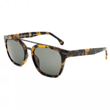 LOZZA SL4112M-0960 Vīriešu saulesbrilles Havana Taisnstūra Acetāts Pilns Rāmis UV400
