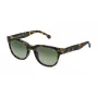 LOZZA SL4134M52960M Unisex saulesbrilles, Havana acetāta rāmis, brūnas gradienta lēcas, 52 mm