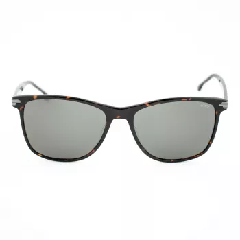 LOZZA SL4162M-0786 Vīriešu saulesbrilles - Havana acetāta rāmis, brūnas polikarbonāta lēcas, UV400 aizsardzība, 58/18/140 mm