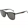 LOZZA SL4162M-0786 Vīriešu saulesbrilles - Havana acetāta rāmis, brūnas polikarbonāta lēcas, UV400 aizsardzība, 58/18/140 mm