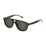 LOZZA SL4330-550D80 Unisex saulesbrilles - Havana acetāta rāmis, brūnas gradienta polikarbonāta lēcas, 55/18/145 mm