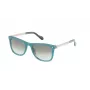 LOZZA Unisex taisnstūra saulesbrilles SL4035M5306DK - Brūns Havana acetāta rāmis ar brūniem gradienta polikarbonāta lēcām, UV400 aizsardzība, 53 mm lēcu platums
