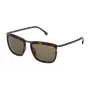 LOZZA Unisex saulesbrilles SL2283M550627 - Taisnstūra acetāta rāmis ar UV400 aizsardzību