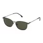 LOZZA Unisex Saulesbrilles SL2303M5508Y8 - Havana Acetāta Rāmis, Brūna Polikarbonāta Lēca, UV400 Aizsardzība, 55/15/140 mm