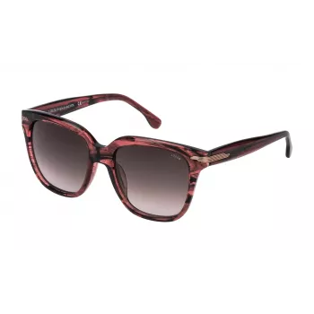 LOZZA Woman SL4131M5409G1 Saulesbrilles 54/19/140 mm Melns Acetāta Rāmis Pelēks Gradienta Lēcas UV400