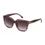 LOZZA Woman SL4131M5409G1 Saulesbrilles 54/19/140 mm Melns Acetāta Rāmis Pelēks Gradienta Lēcas UV400