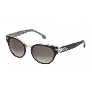LOZZA Sieviešu saulesbrilles SL4075M500APA Havana Acetāta Kvadrātveida Rāmis Brūnas Gradienta Lēcas 50/20/140 mm