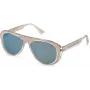 LOZZA Women SL4255V56880X Saulesbrilles Havana Acetāta Rāmis Brūns Gradienta Lēca 56mm