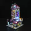Lumibricks Cyberpunk Neoncity Cyber Couture Galleria LED apgaismojuma komplekts