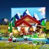 Lumibricks LED apgaismojuma komplekts LEGO Ideas A-Frame Cabin (Set 21338) - Shepherd's Hut