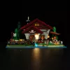 Lumibricks LED apgaismojuma komplekts LEGO Ideas A-Frame Cabin (Set 21338) - Shepherd's Hut