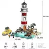 Lumibricks Sunrise Lighthouse Building Block Set ar LED apgaismojumu