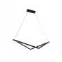 Piekaramais gaismeklis 32W LED melns 1920lm