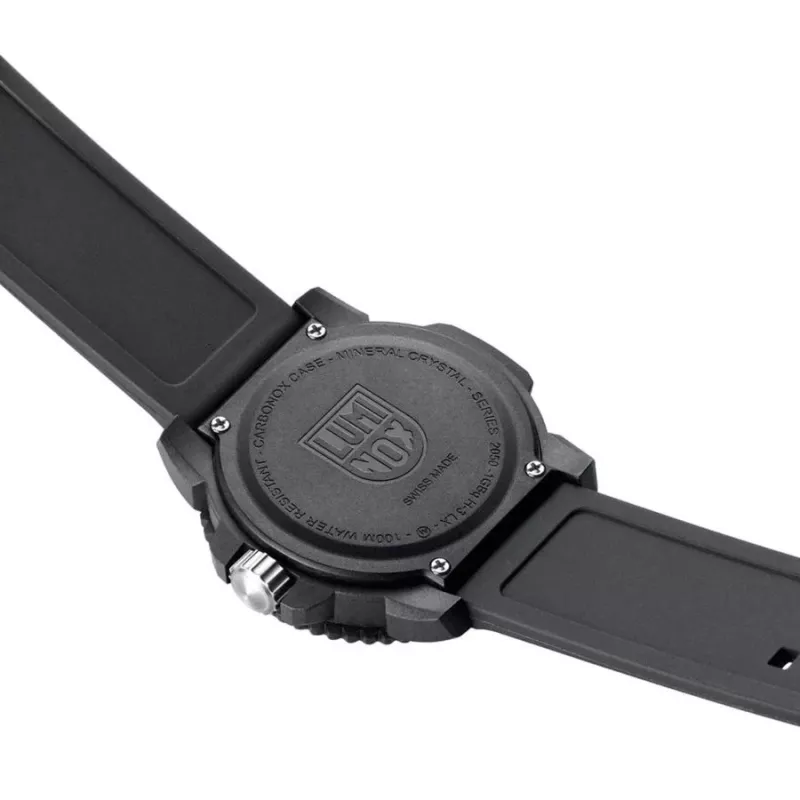 LUMINOX Atacama Field Automatic 1900 Series X2.2057 vīriešu pulkstenis 44mm melns ciparnīca melna ādas siksniņa